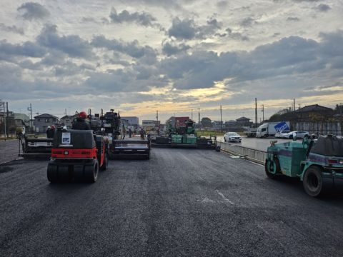 蓮田駐車場舗装工事