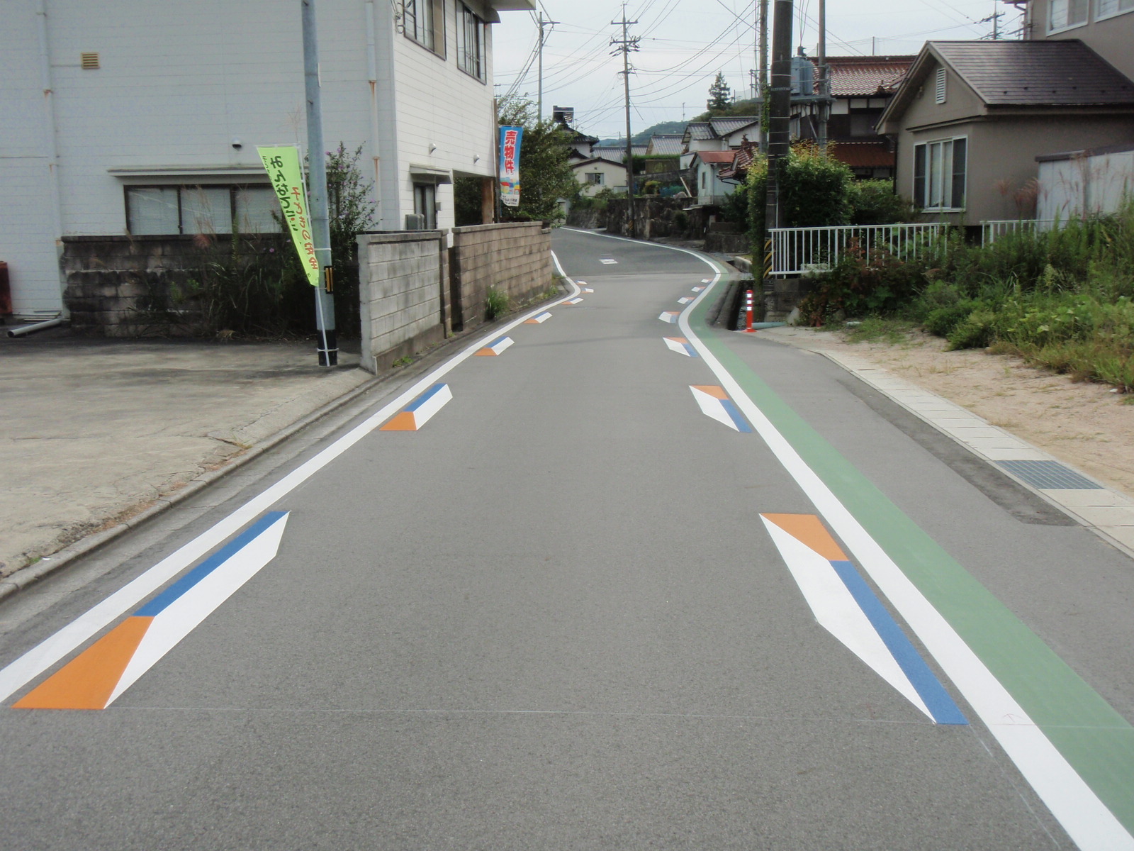 区画線ほか工事
