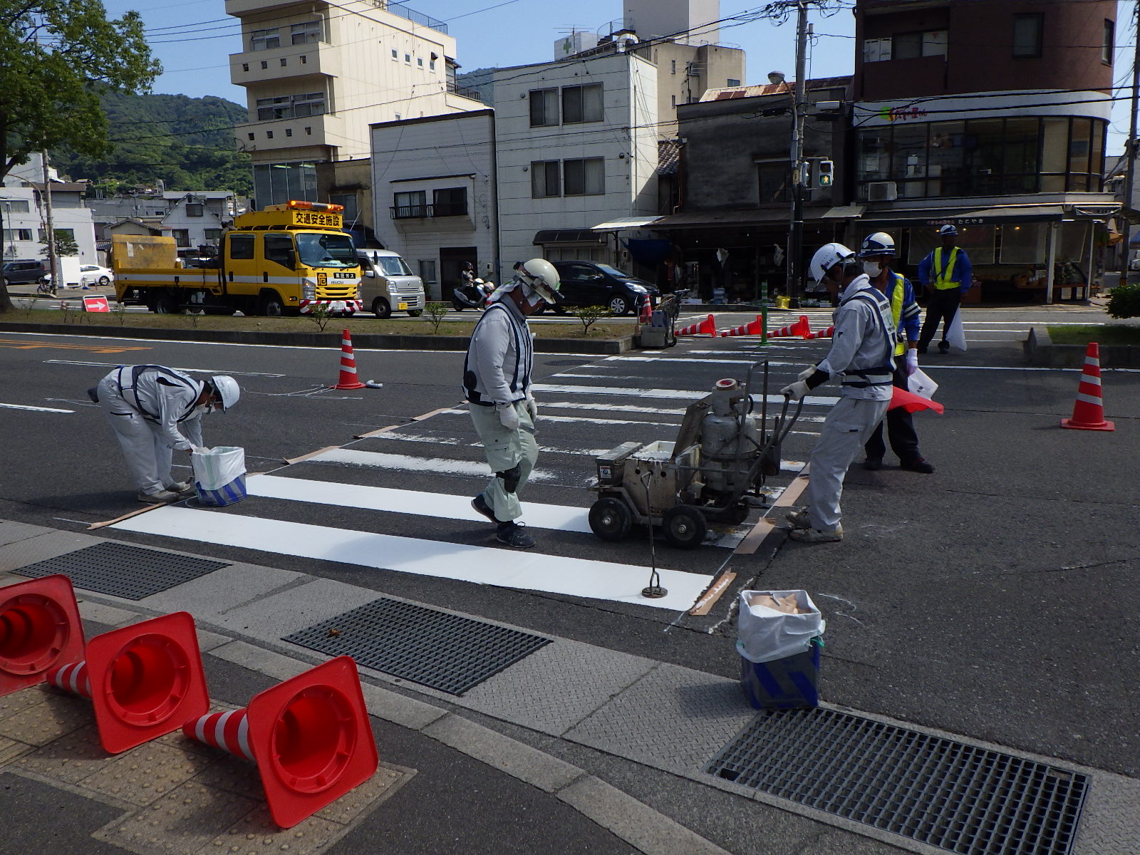 道路標示工事