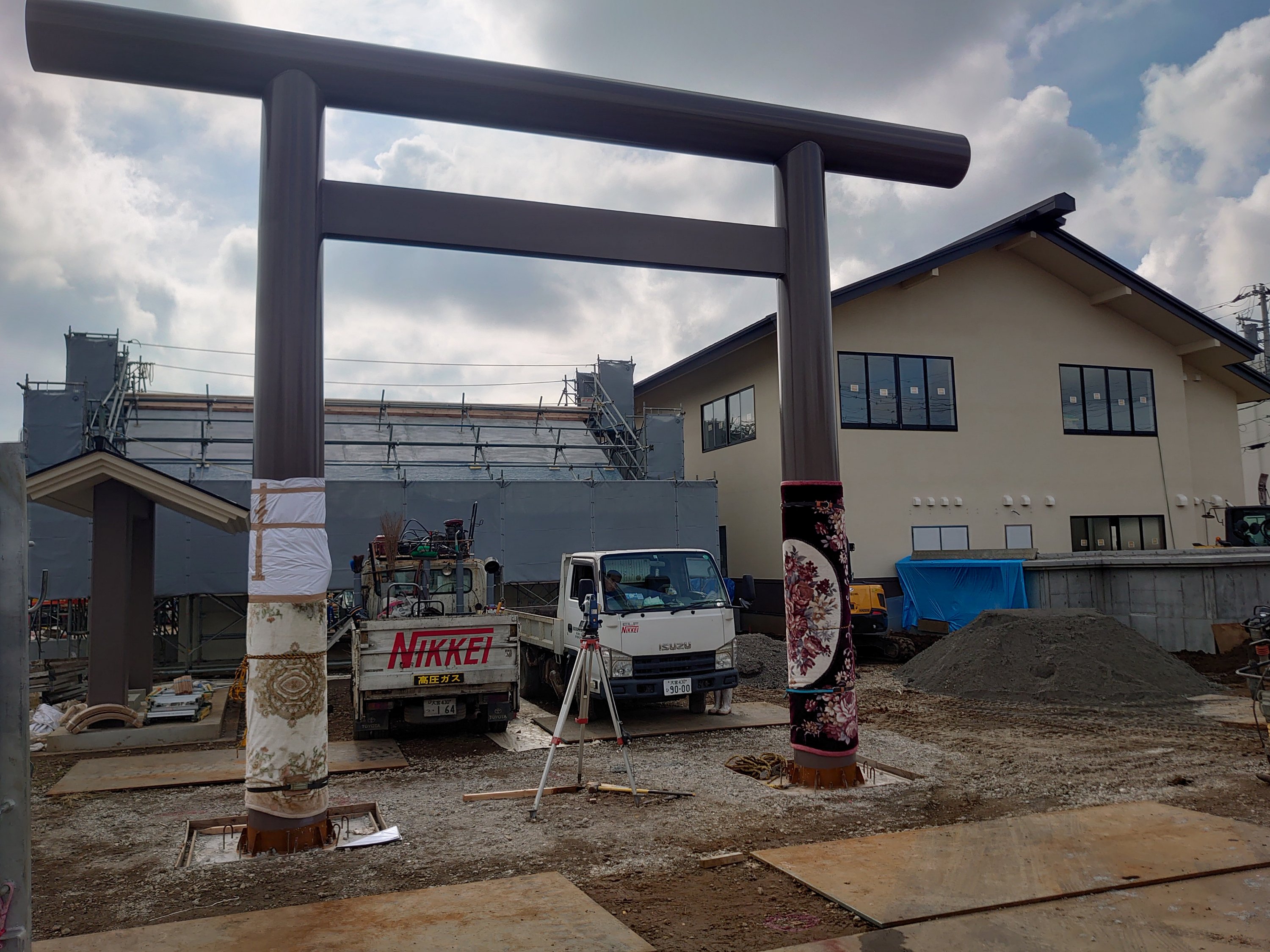 千葉県某神社外構工事